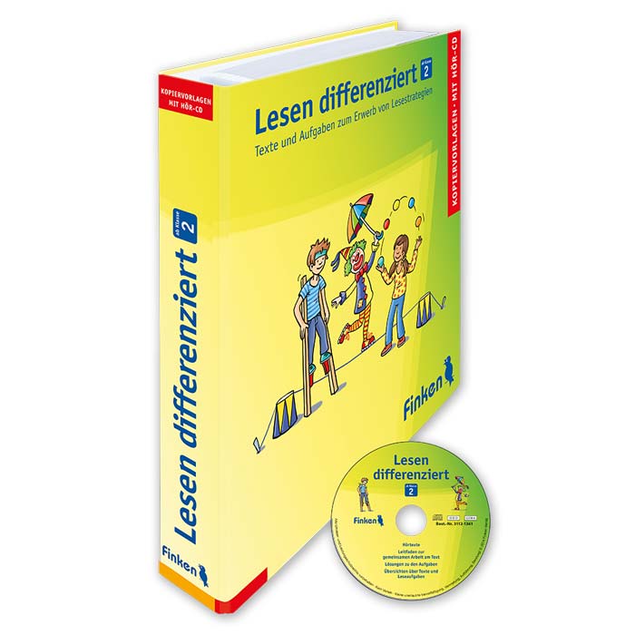 Lesen differenziert 2 | Texte und Aufgaben zum Erwerb von Lesestrategien | Ordner mit Material-CD | 3112