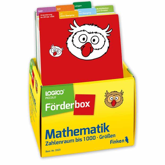 Mathematik Zahlenraum bis 1000 und Groessen | LOGICO-Foerderbox PICCOLO | 3323 Mathematik Zahlenraum bis 1000 und Groessen | LOGICO-Foerderbox PICCOLO | 3323
