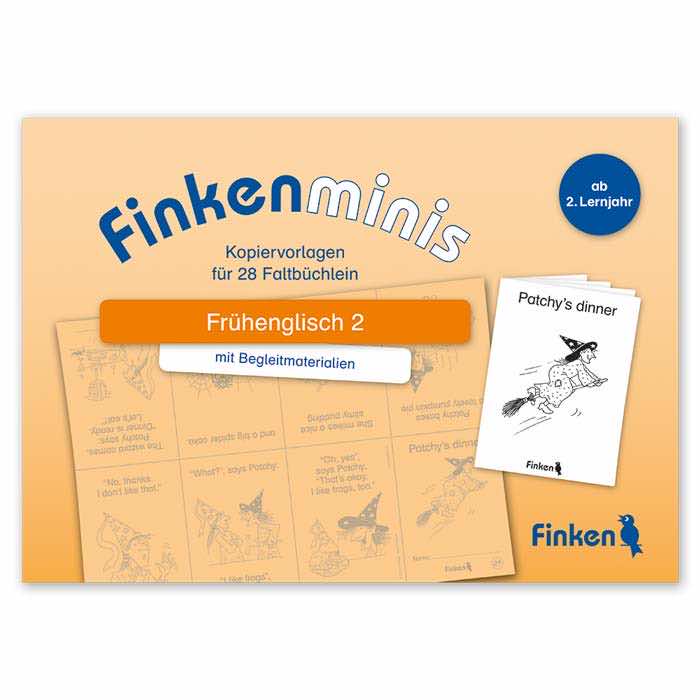 Frühenglisch 2 | Finkenminis Kopiervorlagen-Heft für 28 Faltbuechlein | 1434 Frühenglisch 2 | Finkenminis Kopiervorlagen-Heft für 28 Faltbuechlein | 1434