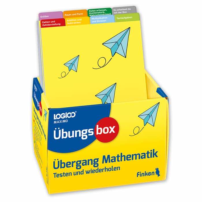 Uebergang Mathematik - Testen und wiederholen | LOGICO-Uebungsbox MAXIMO | 3761 Uebergang Mathematik - Testen und wiederholen | LOGICO-Uebungsbox MAXIMO | 3761