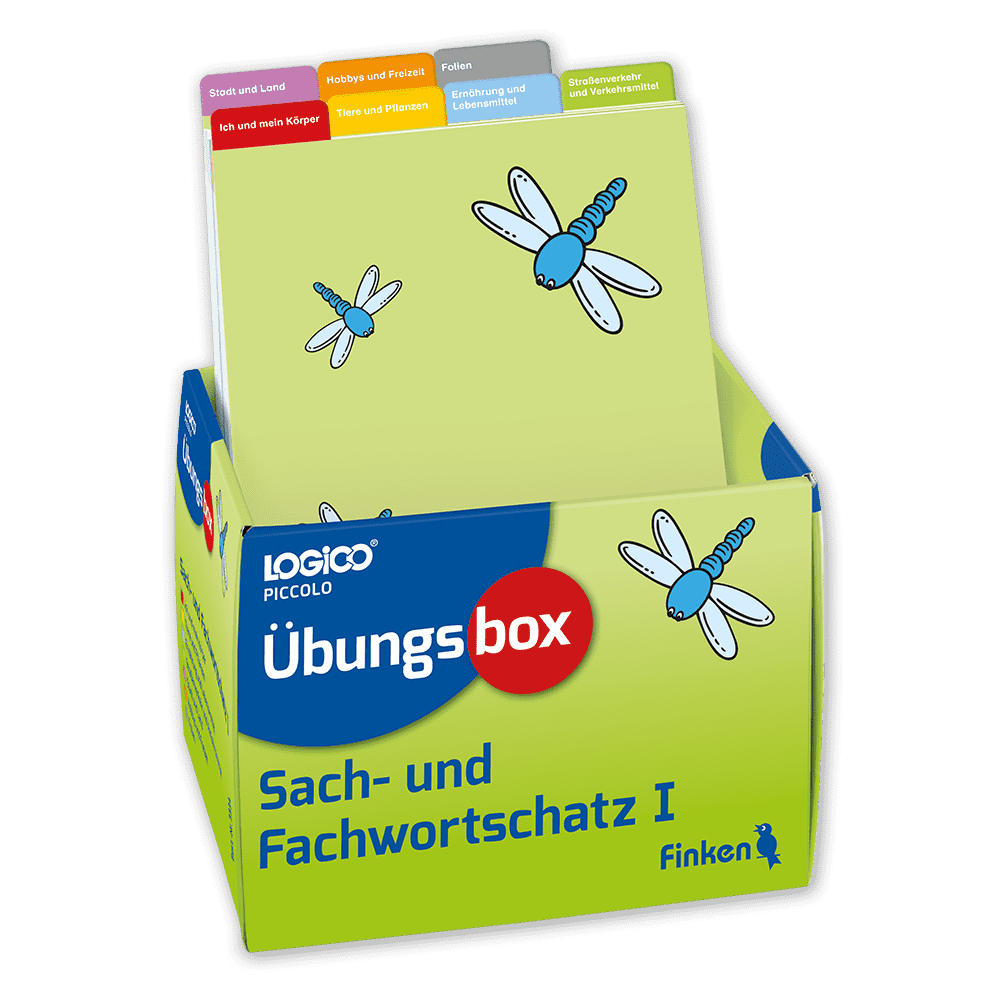 Sach- und Fachwortschatz I | LOGICO-Uebungsbox PICCOLO | 3334