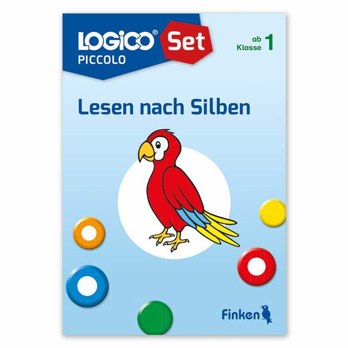 Lesen nach Silben | LOGICO-Set PICCOLO mit 16 Karten | ab 1. Klasse | 3373 Lesen nach Silben | LOGICO-Set PICCOLO mit 16 Karten | ab 1. Klasse | 3373