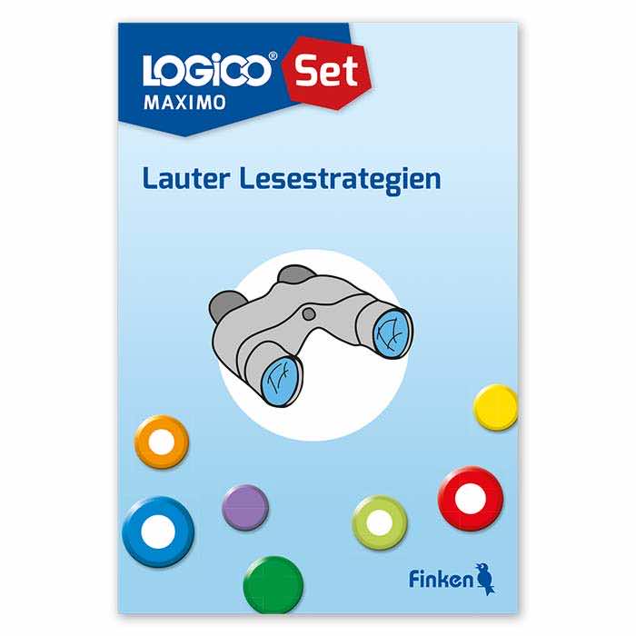 Lauter Lesestrategien | LOGICO-Set MAXIMO mit 16 Karten | ab 3. Klasse | 3745 Lauter Lesestrategien | LOGICO-Set MAXIMO mit 16 Karten | ab 3. Klasse | 3745