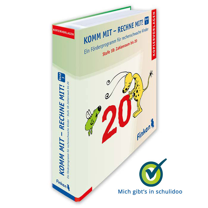Komm mit – rechne mit! Band 3 Zahlenraum bis 20 | Foerderprogramm fuer rechenschwache Kinder | Ordner | 3012 