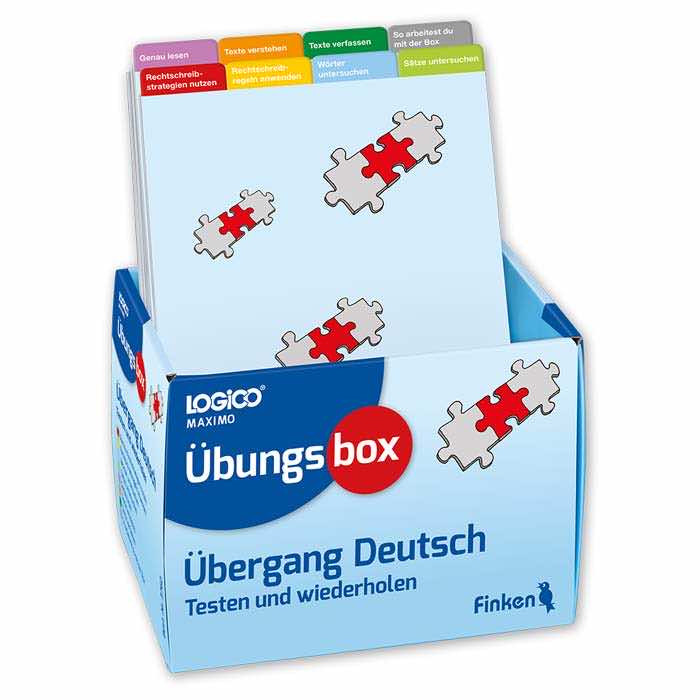 Uebergang Deutsch - Testen und wiederholen | LOGICO-Uebungsbox MAXIMO | 3760 Uebergang Deutsch - Testen und wiederholen | LOGICO-Uebungsbox MAXIMO | 3760