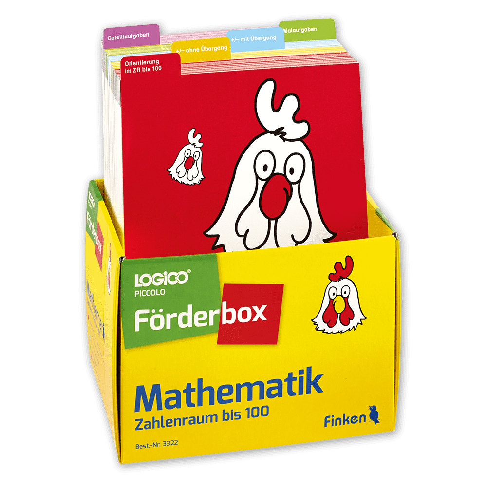 Mathematik Zahlenraum bis 100 | LOGICO-Foerderbox PICCOLO | 3322