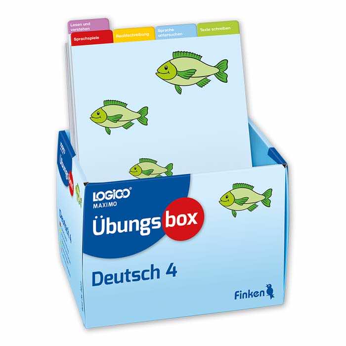 Deutsch 4 | LOGICO-Uebungsbox MAXIMO | 3627 Deutsch 4 | LOGICO-Uebungsbox MAXIMO | 3627
