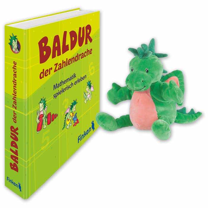 Baldur der Zahlendrache – Mathematik spielerisch erleben | Ordner und Handpuppe | 1095 Baldur der Zahlendrache – Mathematik spielerisch erleben | Ordner und Handpuppe | 1095