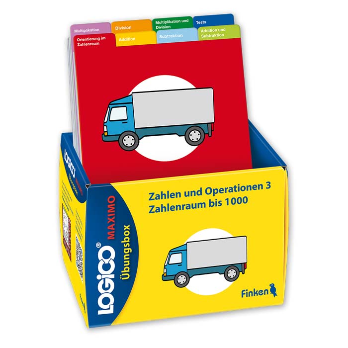 Zahlen und Operationen 3 Zahlenraum bis 1000 | LOGICO-Uebungsbox MAXIMO | 3719
