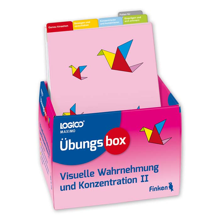 Visuelle Wahrnehmung und Konzentration 2 | LOGICO-Uebungsbox MAXIMO | 3762 Visuelle Wahrnehmung und Konzentration 2 | LOGICO-Uebungsbox MAXIMO | 3762