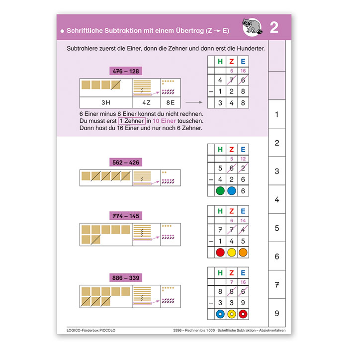 Schule, Bild, Mathematik, Subtraktion, Zahlen,
