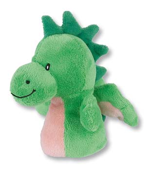 Plüsch, Dinosaurier, Grün, weich, Spielzeug,
