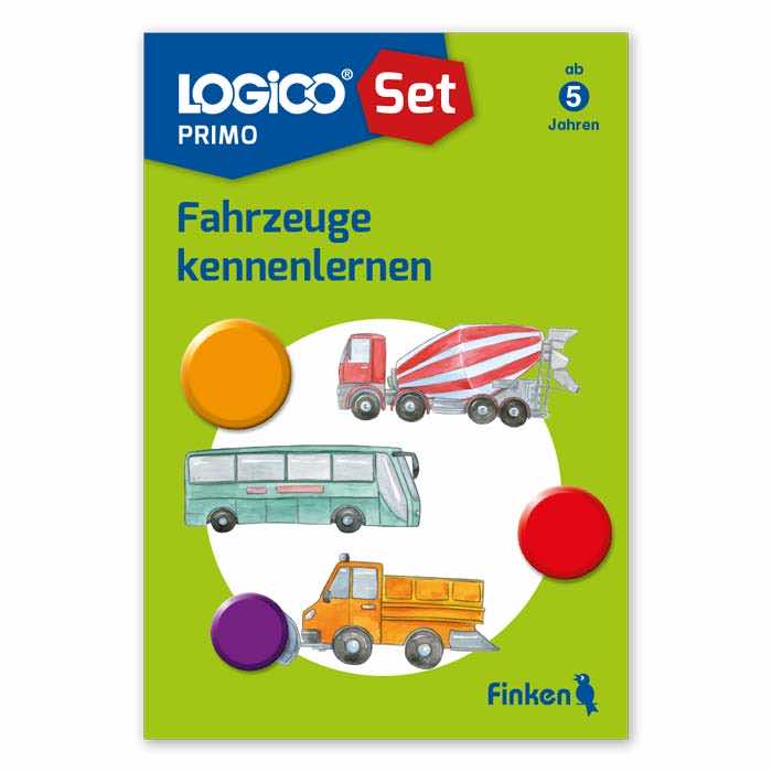 Fahrzeuge kennenlernen | LOGICO-Set PRIMO mit 16 Karten | ab 5 Jahren | 3257 Fahrzeuge kennenlernen | LOGICO-Set PRIMO mit 16 Karten | ab 5 Jahren | 3257