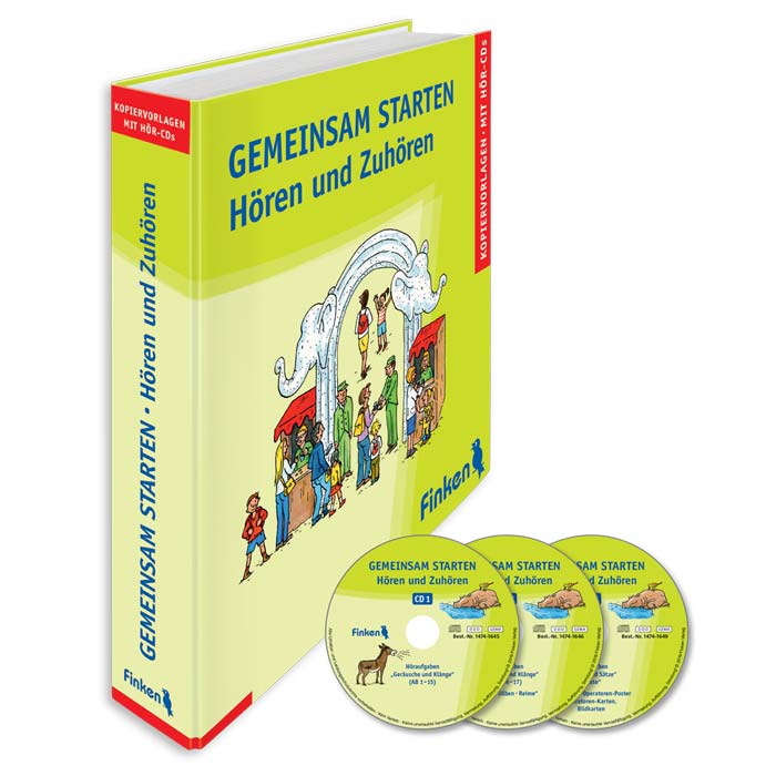 GEMEINSAM STARTEN – Hoeren und Zuhoeren | Ordner mit 3 Material-CDs | 1474 GEMEINSAM STARTEN – Hoeren und Zuhoeren | Ordner mit 3 Material-CDs | 1474