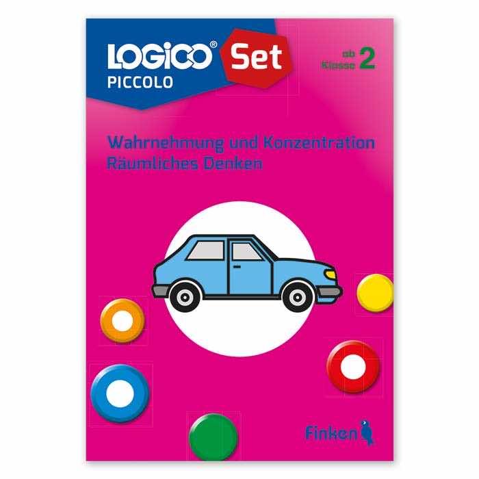 Wahrnehmung und Konzentration | Raeumliches Denken | LOGICO-Set PICCOLO mit 16 Karten | ab 2. Klasse | 3379 Wahrnehmung und Konzentration | Raeumliches Denken | LOGICO-Set PICCOLO mit 16 Karten | ab 2. Klasse | 3379