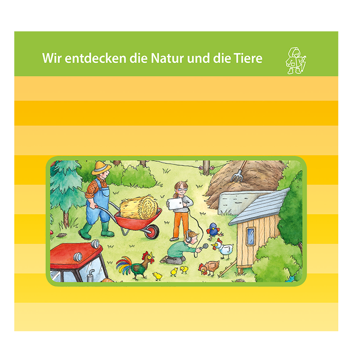 Thema aus "Finki, ich & wir" | Wir entdecken die Natur und die Tiere Registerkarte aus Bildkartenbox Finki, ich & wir | Thema Wir entdecken die Natur und die Tiere