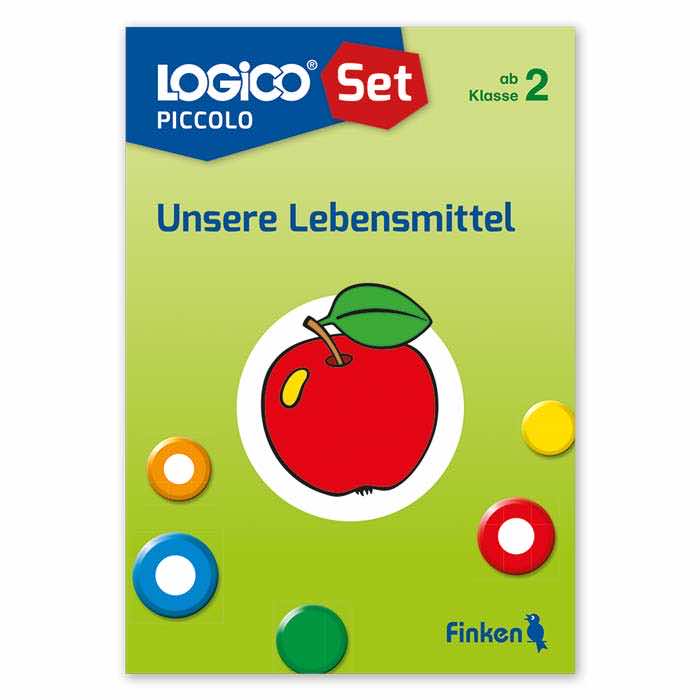 Unsere Lebensmittel | LOGICO-Set PICCOLO mit 16 Karten | ab 2. Klasse | 3377 Unsere Lebensmittel | LOGICO-Set PICCOLO mit 16 Karten | ab 2. Klasse | 3377