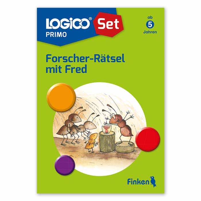 Forscher-Raetsel mit Fred | LOGICO-Set PRIMO mit 16 Karten | ab 5 Jahren | 3249 Forscher-Raetsel mit Fred | LOGICO-Set PRIMO mit 16 Karten | ab 5 Jahren | 3249