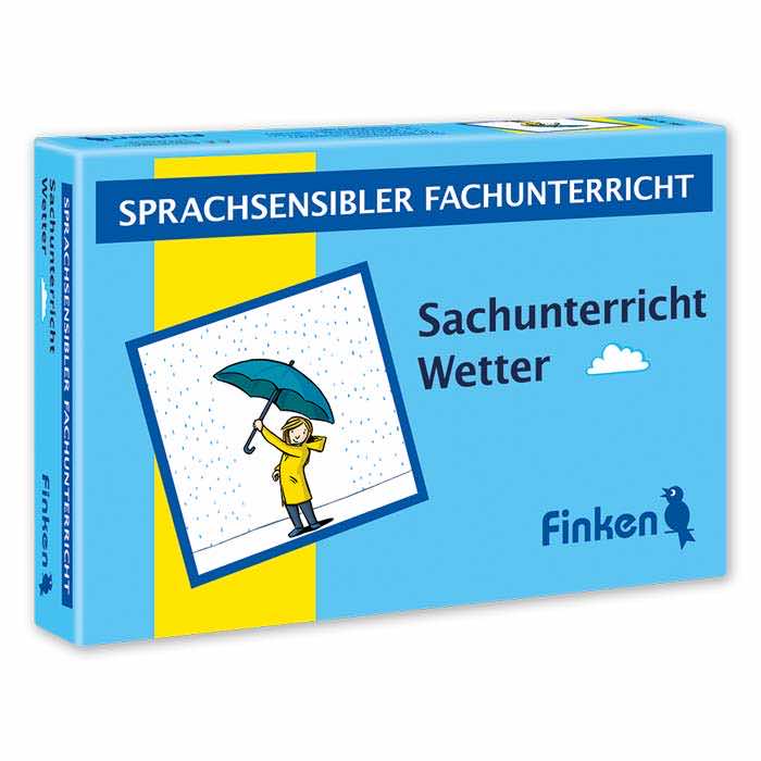 Sprachsensibler Fachunterricht Wetter | Bildkarten-Box | 1901