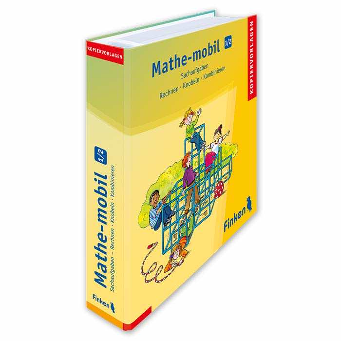 Mathe-mobil 1 und 2 | Sachaufgaben und mathematische Knobeleien | Ordner | 3181