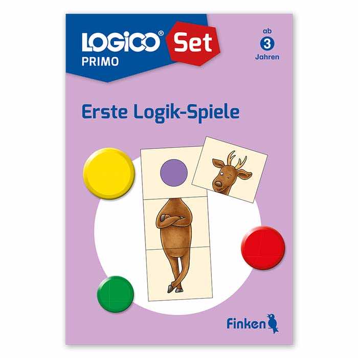 Erste Logik-Spiele | LOGICO-Set PRIMO | ab 3 Jahren | 3241 Erste Logik-Spiele | LOGICO-Set PRIMO | ab 3 Jahren | 3241