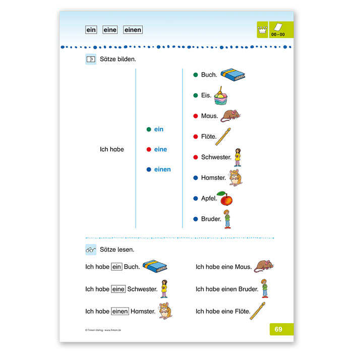 Alphabetisierung individuell | Hoer-Bilder-Buch mit BOOKii-Funktion | ein eine einen | 3062