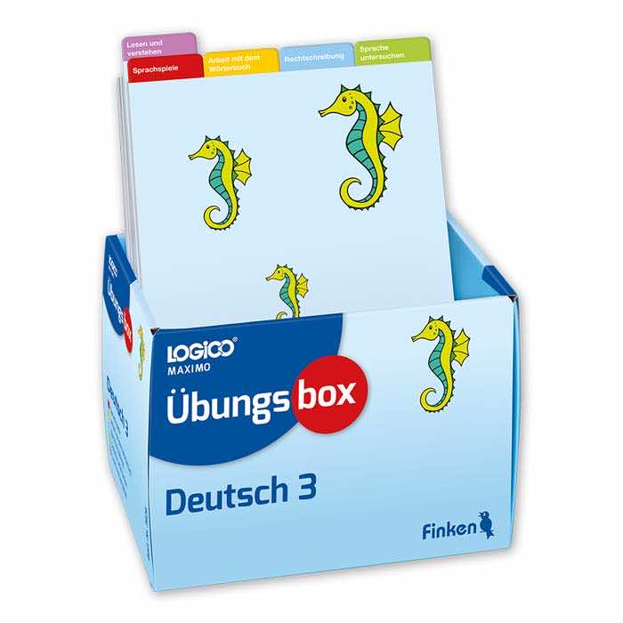 Deutsch 3 | LOGICO-Uebungsbox MAXIMO | 3626 Deutsch 3 | LOGICO-Uebungsbox MAXIMO | 3626