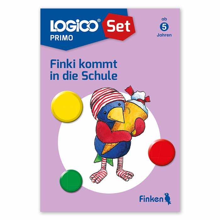 Finki kommt in die Schule | LOGICO-Set PRIMO mit 16 Karten | ab 5 Jahren | 3255 Finki kommt in die Schule | LOGICO-Set PRIMO mit 16 Karten | ab 5 Jahren | 3255