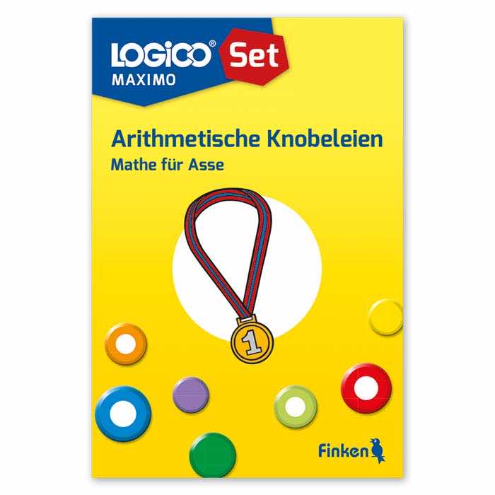 Arithmetische Knobeleien | Mathe fuer Asse | LOGICO-Set MAXIMO mit 16 Karten | ab 3. Klasse | 3726 Arithmetische Knobeleien | Mathe fuer Asse | LOGICO-Set MAXIMO mit 16 Karten | ab 3. Klasse | 3726
