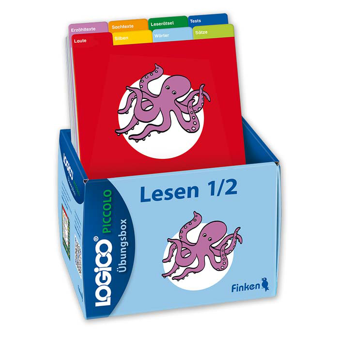Lesen 1 und 2 | LOGICO-Uebungsbox PICCOLO | 3351 Lesen 1 und 2 | LOGICO-Uebungsbox PICCOLO | 3351