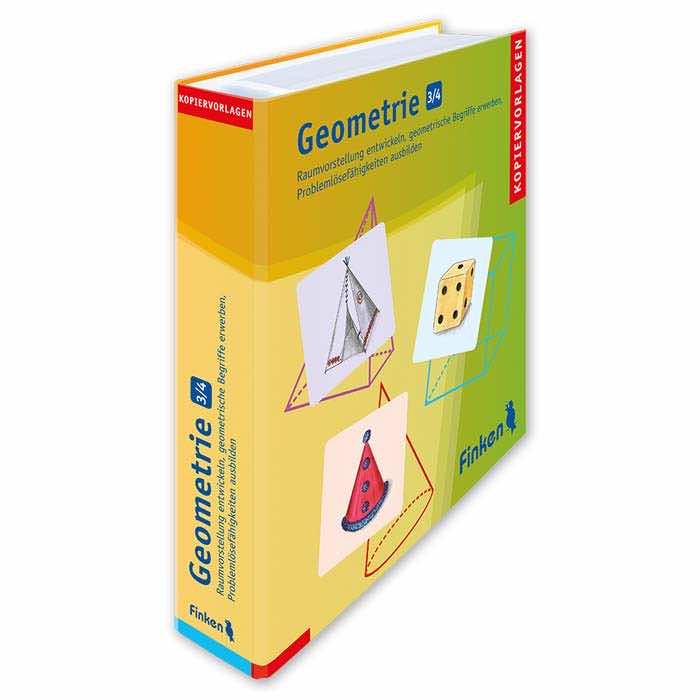 Geometrie 3 und 4 | Raumvorstellung entwickeln, geometrische Begriffe erwerben, Problemlösefähigkeiten ausbilden | Ordner | 3178