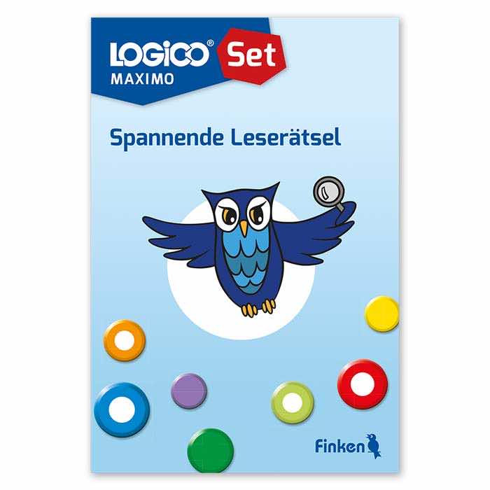 Spannende Leseraetsel | LOGICO-Set MAXIMO mit 16 Karten | ab 3. Klasse | 3725 Spannende Leseraetsel | LOGICO-Set MAXIMO mit 16 Karten | ab 3. Klasse | 3725