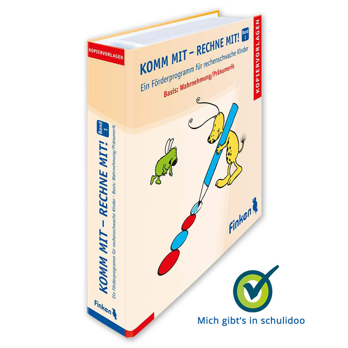 Komm mit – rechne mit! Band 6 Zahlenraum bis 1Million | Foerderprogramm fuer rechenschwache Kinder | Ordner | 3015