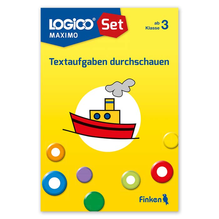 Textaufgaben durchschauen | LOGICO-Set MAXIMO mit 16 Karten | ab 3. Klasse | 3746 Textaufgaben durchschauen | LOGICO-Set MAXIMO mit 16 Karten | ab 3. Klasse | 3746