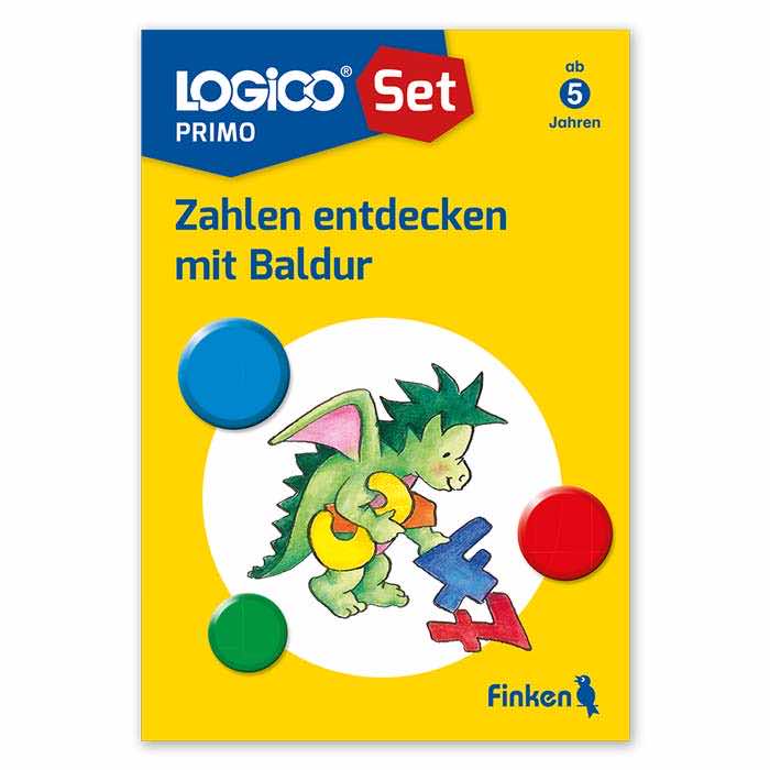 Zahlen entdecken mit Baldur | LOGICO-Set PRIMO mit 16 Karten |ab 5 Jahren | 3258 Zahlen entdecken mit Baldur | LOGICO-Set PRIMO mit 16 Karten |ab 5 Jahren | 3258