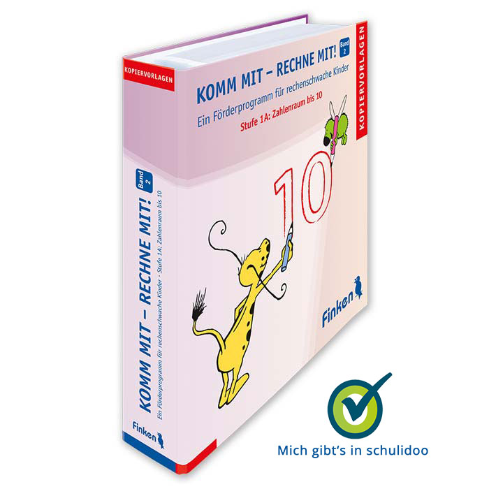 Komm mit – rechne mit! Band 2 Zahlenraum bis 10 | Foerderprogramm fuer rechenschwache Kinder | Ordner | 3011