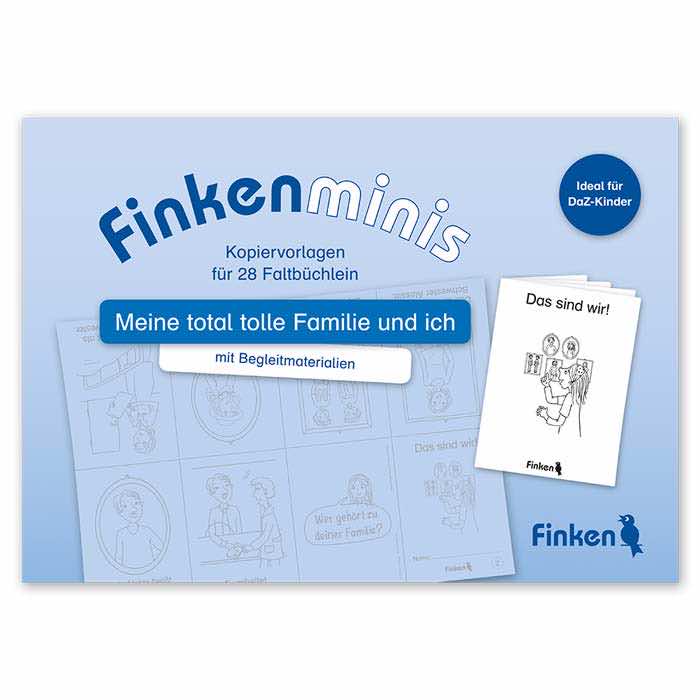 Meine total tolle Familie und ich | Finkenminis Kopiervorlagen |1561 Meine total tolle Familie und ich | Finkenminis Kopiervorlagen |1561