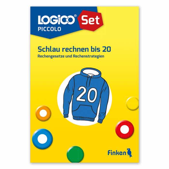 Schlau rechnen bis 20 | LOGICO-Set PICCOLO mit 16 Karten | ab 2. Klasse | 3375 Schlau rechnen bis 20 | LOGICO-Set PICCOLO mit 16 Karten | ab 2. Klasse | 3375