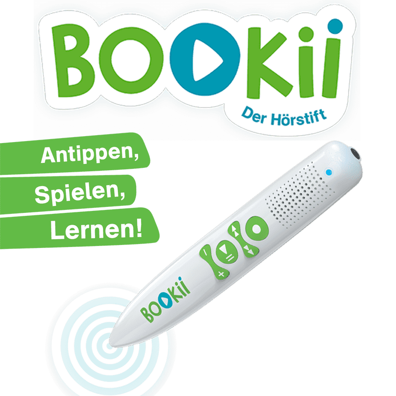 BOOKii Der digitale Hörstift BOOKii Der digitale Hörstift – Antippen, spiel, Lernen!