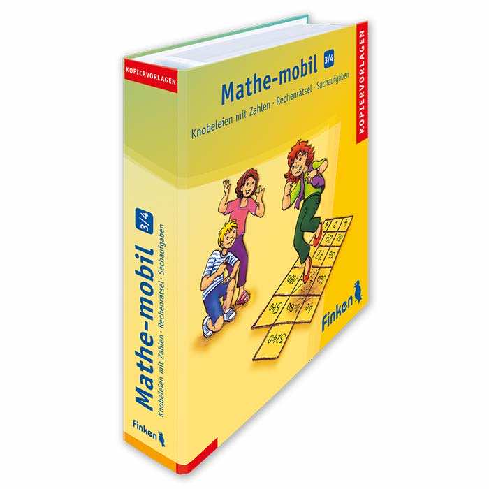 Mathe-mobil 3 und 4 | Sachaufgaben und mathematische Knobeleien | Ordner | 3182