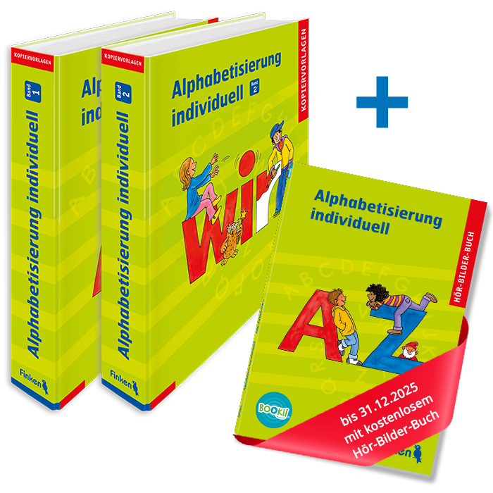 Alphabetisierung individuell | Hoer-Bilder-Buch und zwei Kopiervorlagen-Ordner | Einfuehrungsangebot | 3063 Alphabetisierung individuell | Hoer-Bilder-Buch und zwei Kopiervorlagen-Ordner | Einfuehrungsangebot | 3063