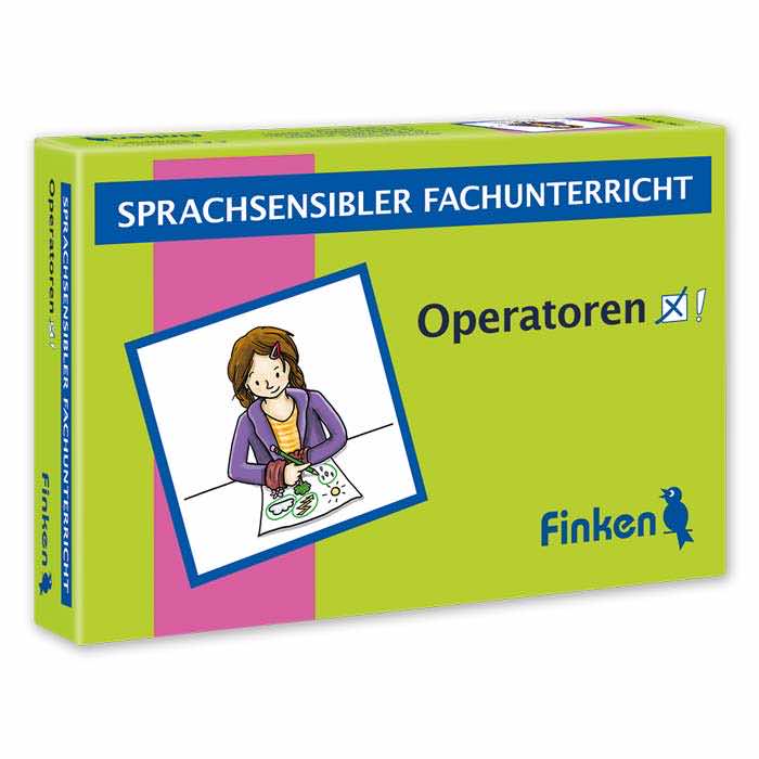 Sprachsensibler Fachunterricht  – Operatoren | Bildkarten-Box für die faecheruebergreifende  Sprachfoerderung | 1902