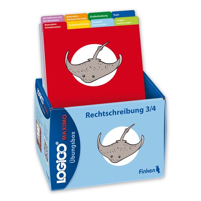 Rechtschreibung 3 und 4 | LOGICO-Uebungsbox MAXIMO | 3717 Rechtschreibung 3 und 4 | LOGICO-Uebungsbox MAXIMO | 3717