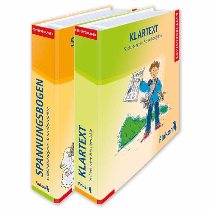 Klartext und Spannungsbogen | Schreibprojekte mit Planungsempfehlungen | Paketangebot mit 2 Ordnern | 3127 Klartext und Spannungsbogen | Schreibprojekte mit Planungsempfehlungen | Paketangebot mit 2 Ordnern | 3127