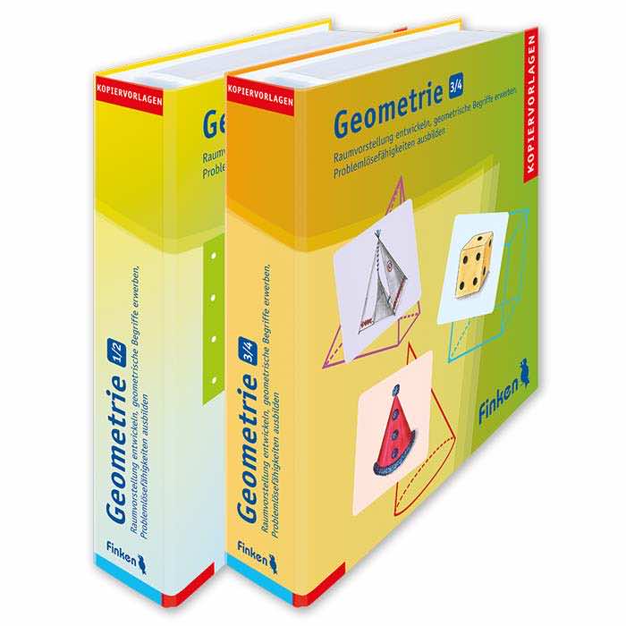 Geometrie 1 bis 4 | Raumvorstellung entwickeln, geometrische Begriffe erwerben, Problemlösefähigkeiten ausbilden | Zwei Ordner | 3179 Geometrie 1 bis 4 | Raumvorstellung entwickeln, geometrische Begriffe erwerben, Problemlösefähigkeiten ausbilden | Zwei Ordner | 3179