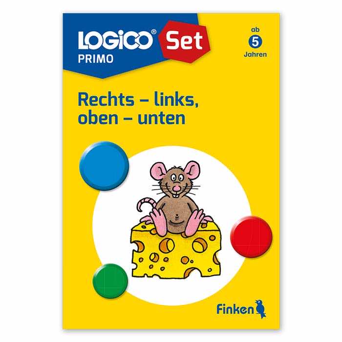 Rechts – links, oben – unten | LOGICO-Set PRIMO mit 16 Karten | ab 5 Jahren | 3252 Rechts – links, oben – unten | LOGICO-Set PRIMO mit 16 Karten | ab 5 Jahren | 3252