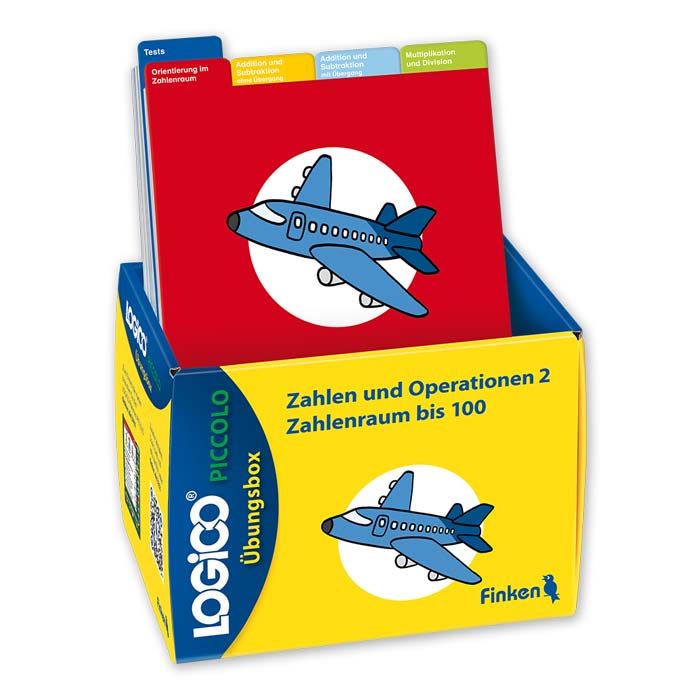 Zahlen und Operationen 2 Zahlenraum bis 100 | LOGICO-Uebungsbox PICCOLO | 3355