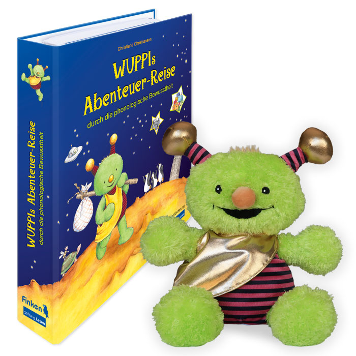 Materialordner "Wuppis Abenteuer-Reise" | Ordner mit Handpuppe "Wuppi" | 1060