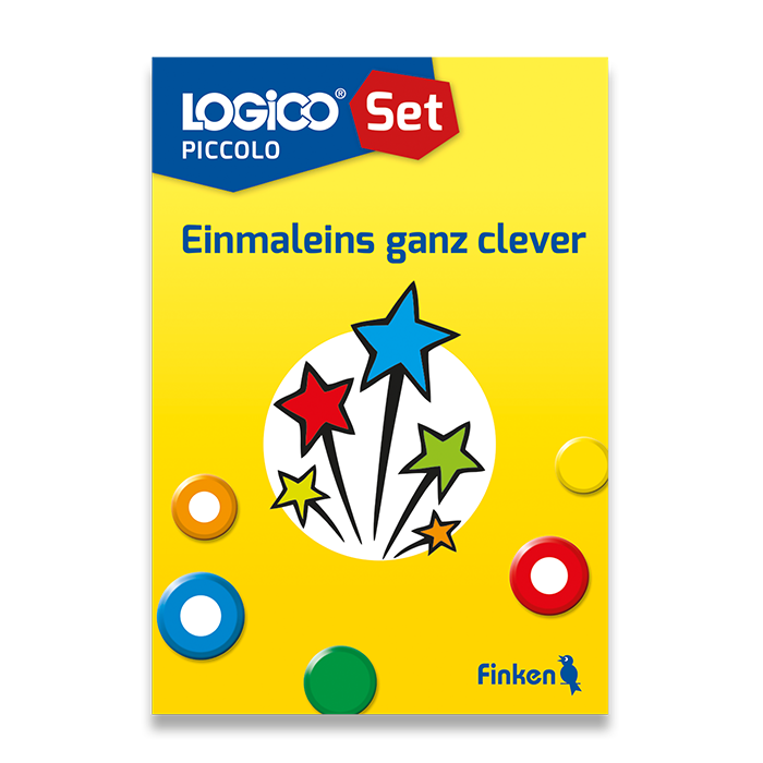 Einmaleins ganz clever | LOGICO-Set PICCOLO mit 16 Karten | ab 2. Klasse | 3368