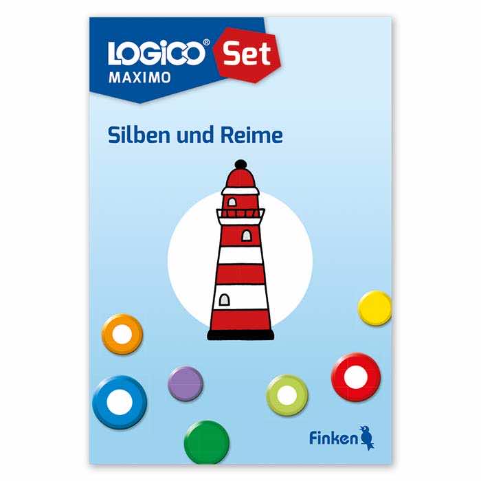 Silben und Reime | LOGICO-Set MAXIMO mit 16 Karten | ab 3. Klasse | 3756 Silben und Reime | LOGICO-Set MAXIMO mit 16 Karten | ab 3. Klasse | 3756